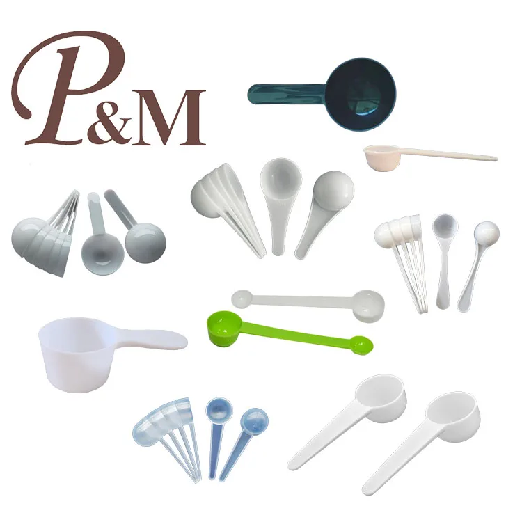 2021 design 30g 1ml 2.5 ml plastic scoop 15 cm 20 gram washing powder spoon