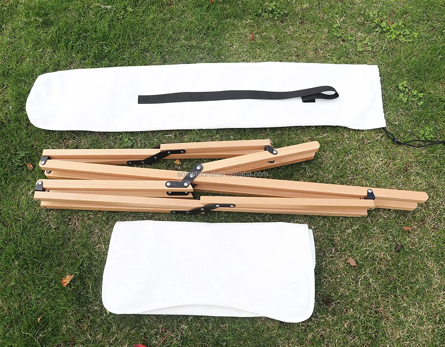 Detachable Seat Cover Design Camping Folding Beach Wood Chair Portable Outdoor Picnic Chair Foldable Camping Chair