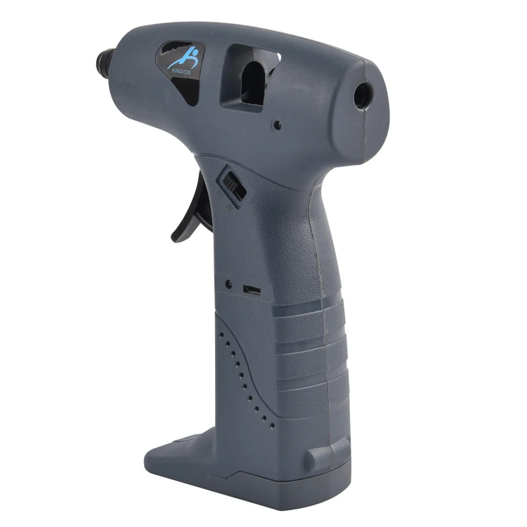 3.7V 5W Lithium Battery Cordless Glue Gun with 2pcs Hot Melt Glue Sticks for Crafts school home Repair DIY hand tools