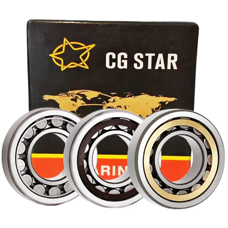 CG STAR High Quality NJ NU 203 204 205 206 207 208 ECM/C3 ECP MA Cylindrical Roller Bearing Factory wholesale price