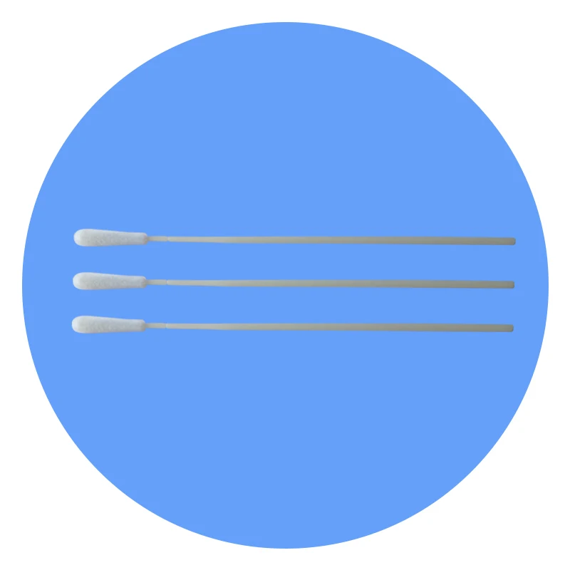 Быстрое тестирование полости рта vtm Стерильная носогарнингеальная переносная Стерильная палочка для проб