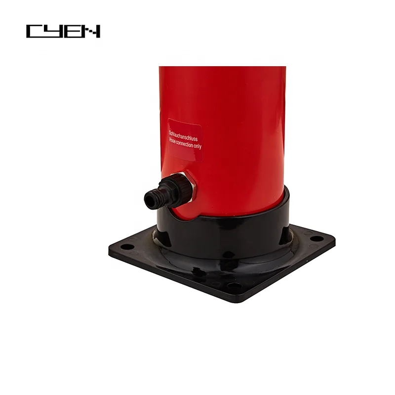 Colorful Hot Sale red 20L Round Shape outdoor garden camping solar shower with footwash for beach for pool and garden