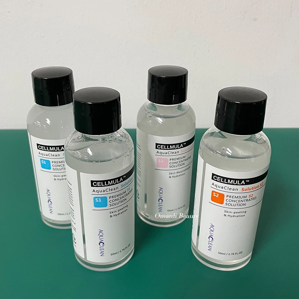 factory lower price hydra aqua clean dermabrasion facial solutions S1 S2 S3