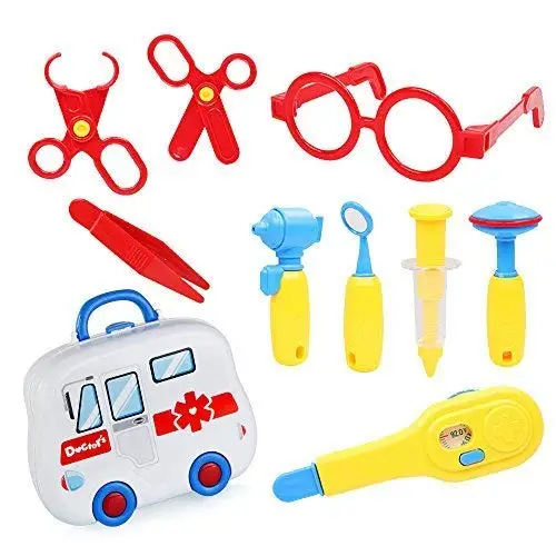 
Doctor kit for Kids , Great for Imaginative Pretend Role Play Toddler Toys for Boys Age 2 3 and up 