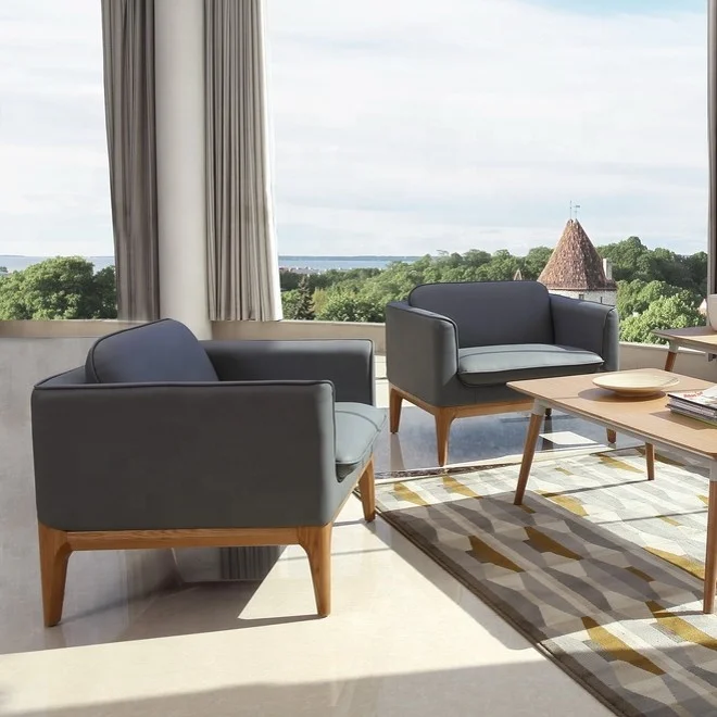 Office furniture hot sale modern style fabric upholstery seating office sofa