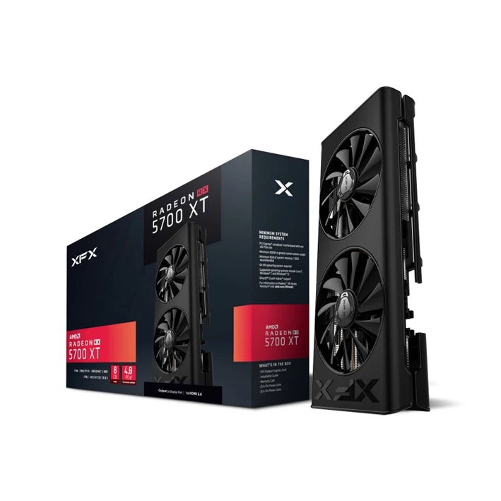  Новые графические карты RX 5700XT GDDR6 с высокой производительностью Hashrate для XFX AMD 5700