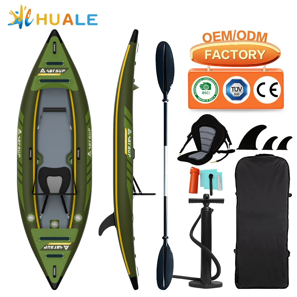 Guangzhou Manufacture Kayak Inflatable Boat Canoe For Inflatable Boat Kayak Kite Fishing Accessories UV Printing
