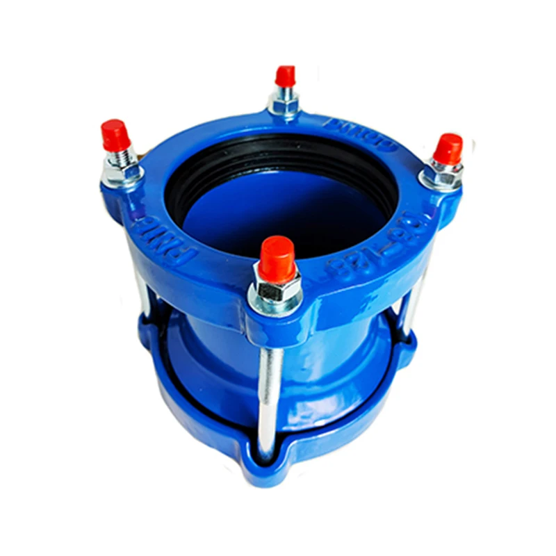 Недорогой фитинг для труб из ковкого чугуна, гибкий универсальный фланцевый переходник, муфта для труб HDPE PVC PE DCI DI