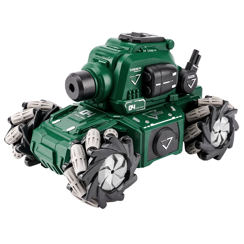 Qilong Multi-Purpose Artillery Tank 2.4G Rc Drift Tank Outdoor Driving Experience Rc Battle Car Toy For Parent-Child Interaction