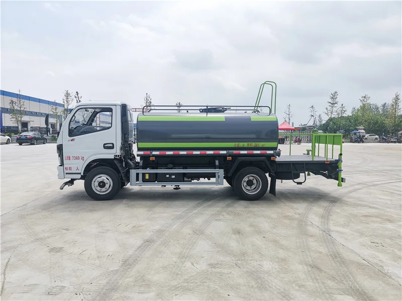 Manufacturer 115hp Small 4 cbm 5 cbm water cannon spray truck for sale
