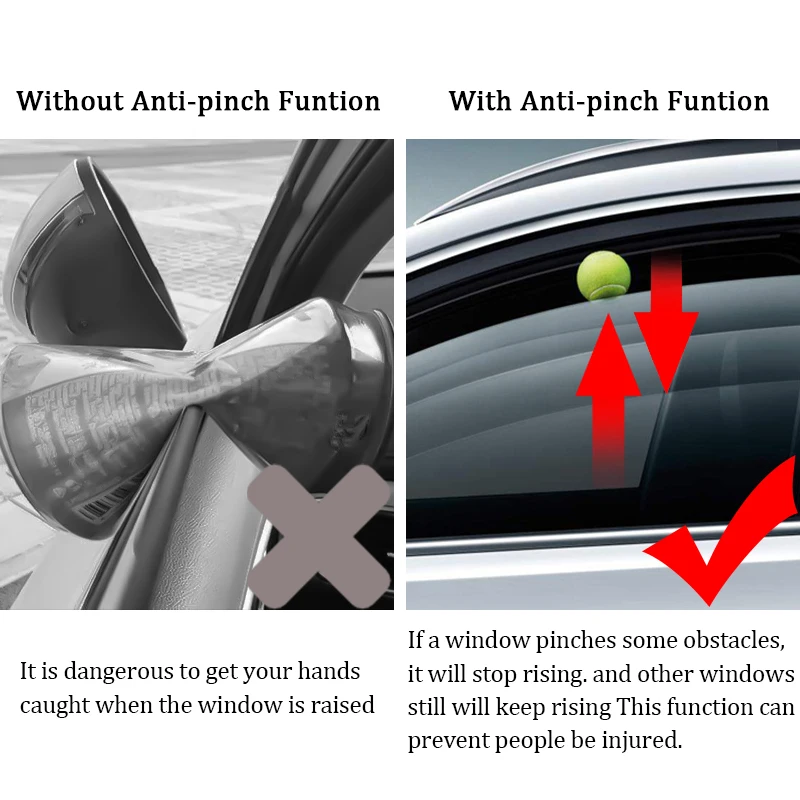 car universal intelligent 4-door window lifter 2-door glass automatic window lifter remote locking car automatic window closer