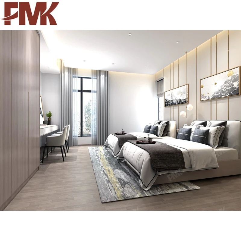 
FMK Factory Directly High Quality Custom Made 5 Star Hotel Bedroom Furniture Sets 