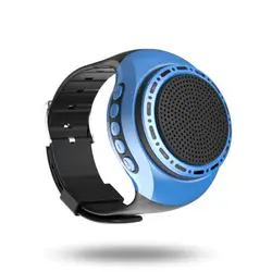 U6 Gift blue tooth sport blue tooth speaker watch with led run light
