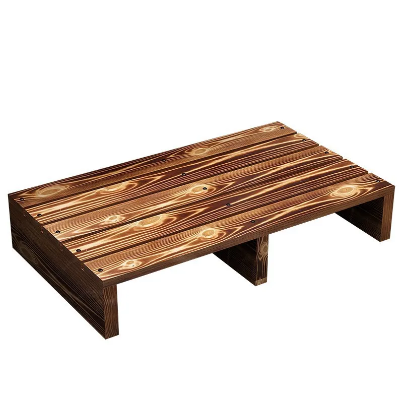 Office Rest Under Table Rest Board Tiptoe Pedal Ottoman Foot Rest Step Bamboo Squat Wooden Flip Tilt Sofa Stool