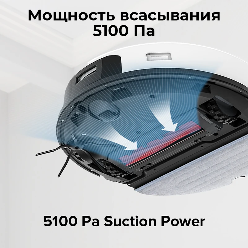 Roborock S7 Pro Ultra Robot Vacuum Cleaner with Auto Empty Wash Fill Dock 5100Pa Suction Power LDS Navigation Sonic Mopping