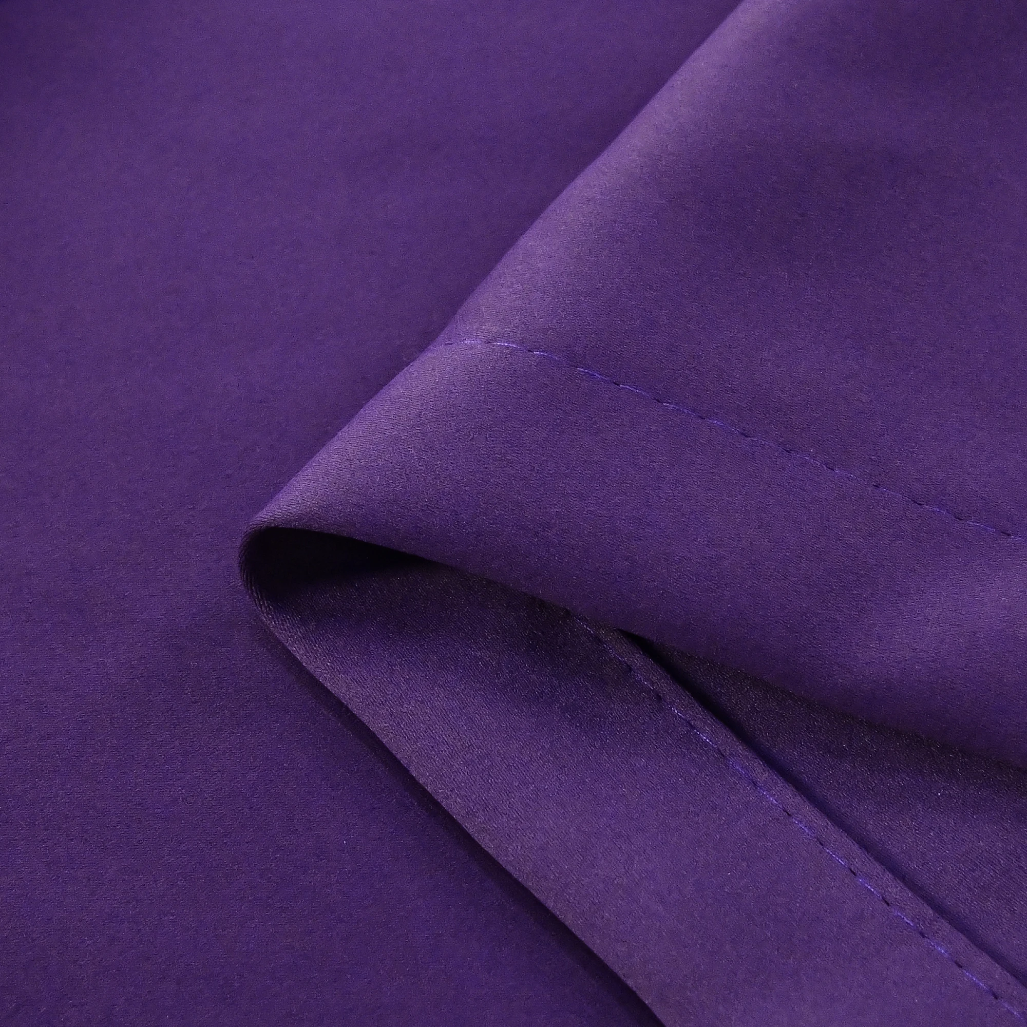 52x18 Inch Purple Blackout Valance 100% Polyester Tie Up Style Valance 1PC/Package