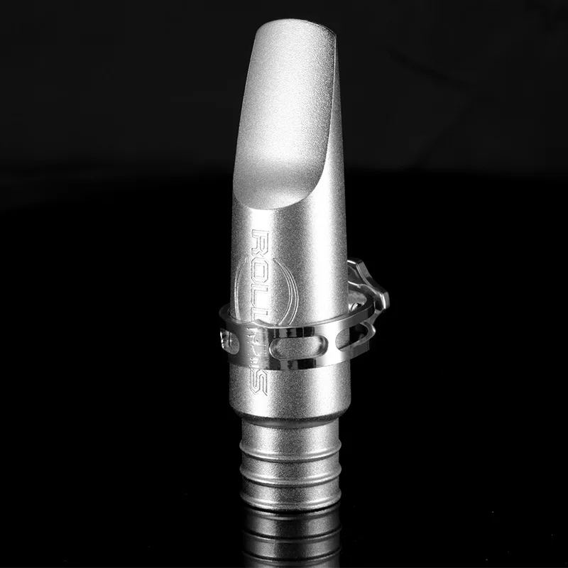 Rollins Frosted Silver Metal Mouthpiece,alto,tenor,soprano