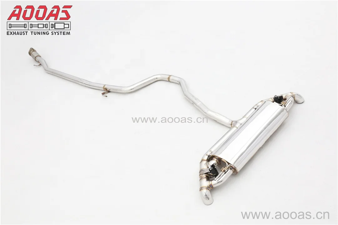Выхлопная труба из нержавеющей стали по Заводской Цене для Mercedes A180 A200 A250 A260 W177 2019