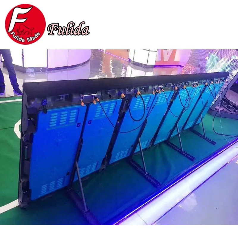 Die-casting aluminum p10 outdoor smd 4k video rental led screen perimeter led cabinet