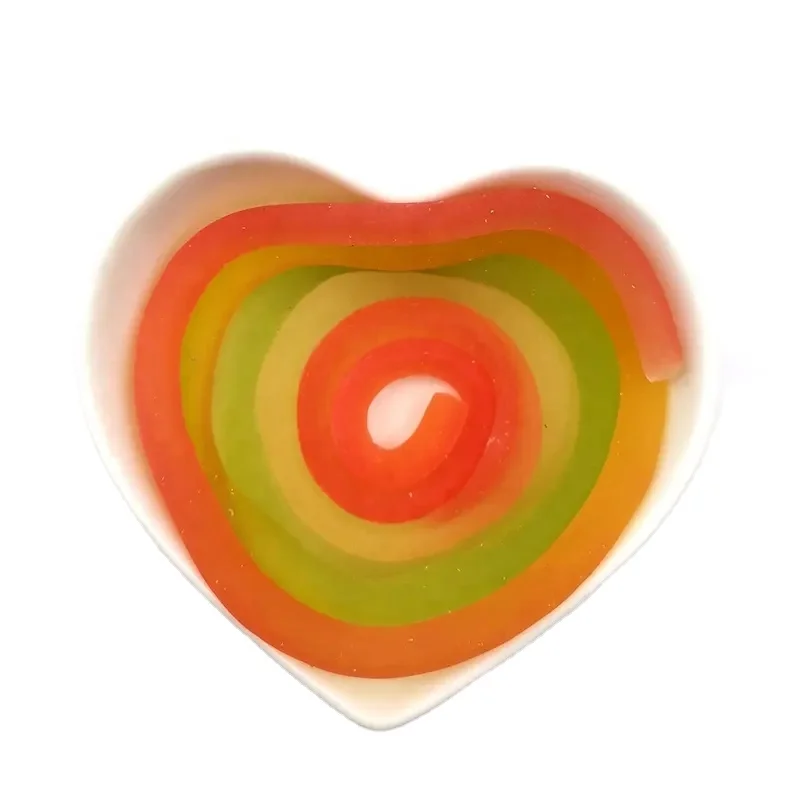 Wholesale fruit flavor children candies string jelly candy