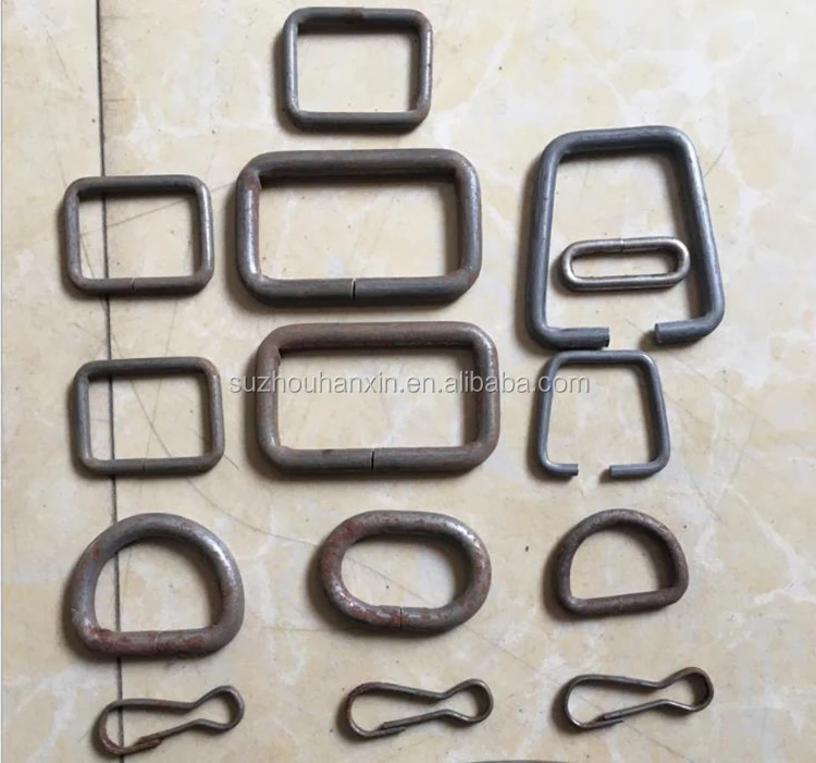 Steel Wire Triangle Square Ring Making Metal Clips Buckle Bending Machine