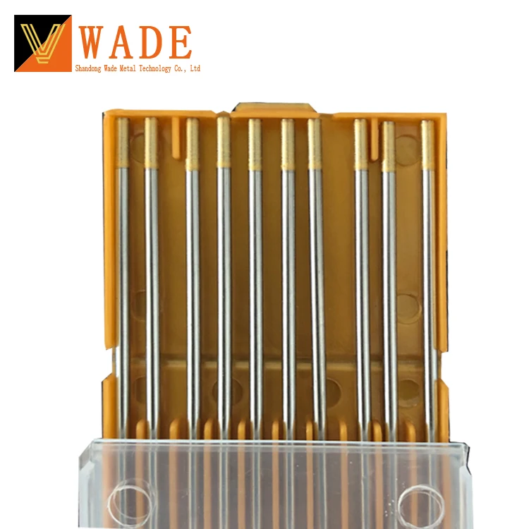 
Tungsten electrode Lanthanium welding electrode for TIG welding WL15 1.6mmx150mm golden yellow 