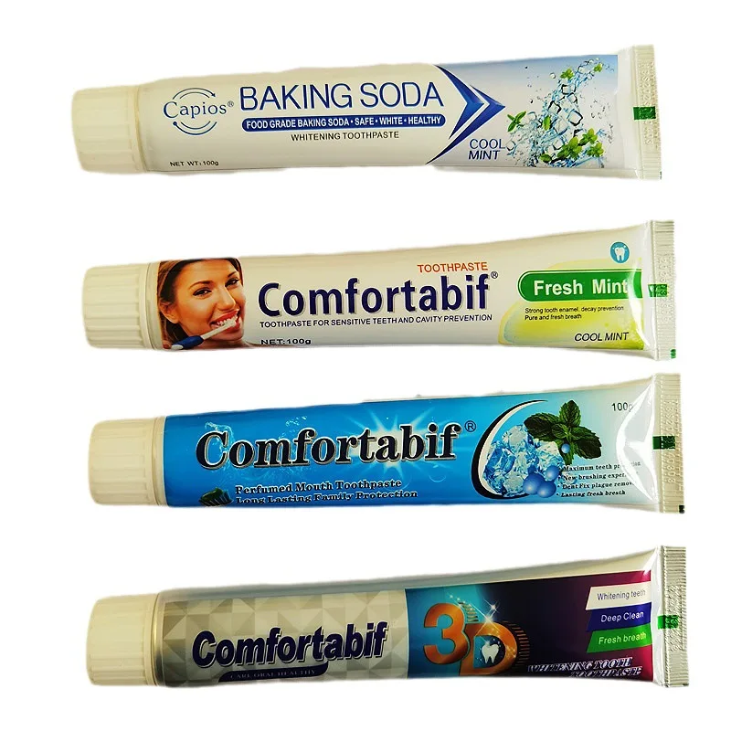 Comfortabif Oem Odm Charcoal Whitening Toothpaste Dental Organic Repair And Protect Whitening Toothpaste