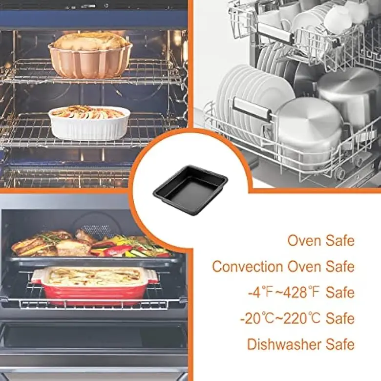 Non stick cake pizza baking trays for oven nonstick pizza cake baking pan carbon steel pizza bread bake sheet muffin trays