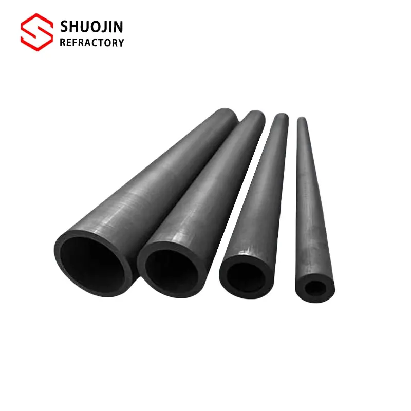 Factory direct sales custom silicon carbide tube high temperature kiln refractory material