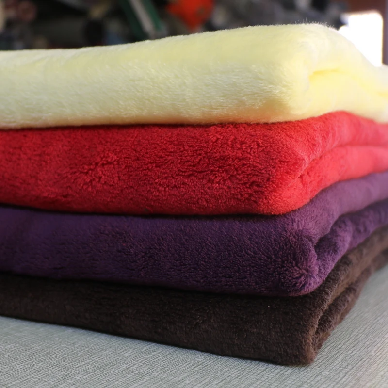 
 Полиэстеровая Коралловая флисовая ткань домашний Халат коралловый флис  