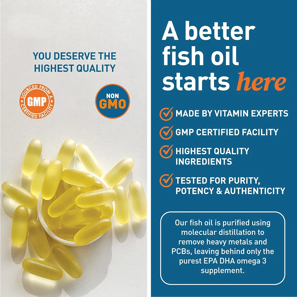 OEM Dietary Supplements nature made omega 3 fish oil omega 3 capsules 1000 mg softgel capsules