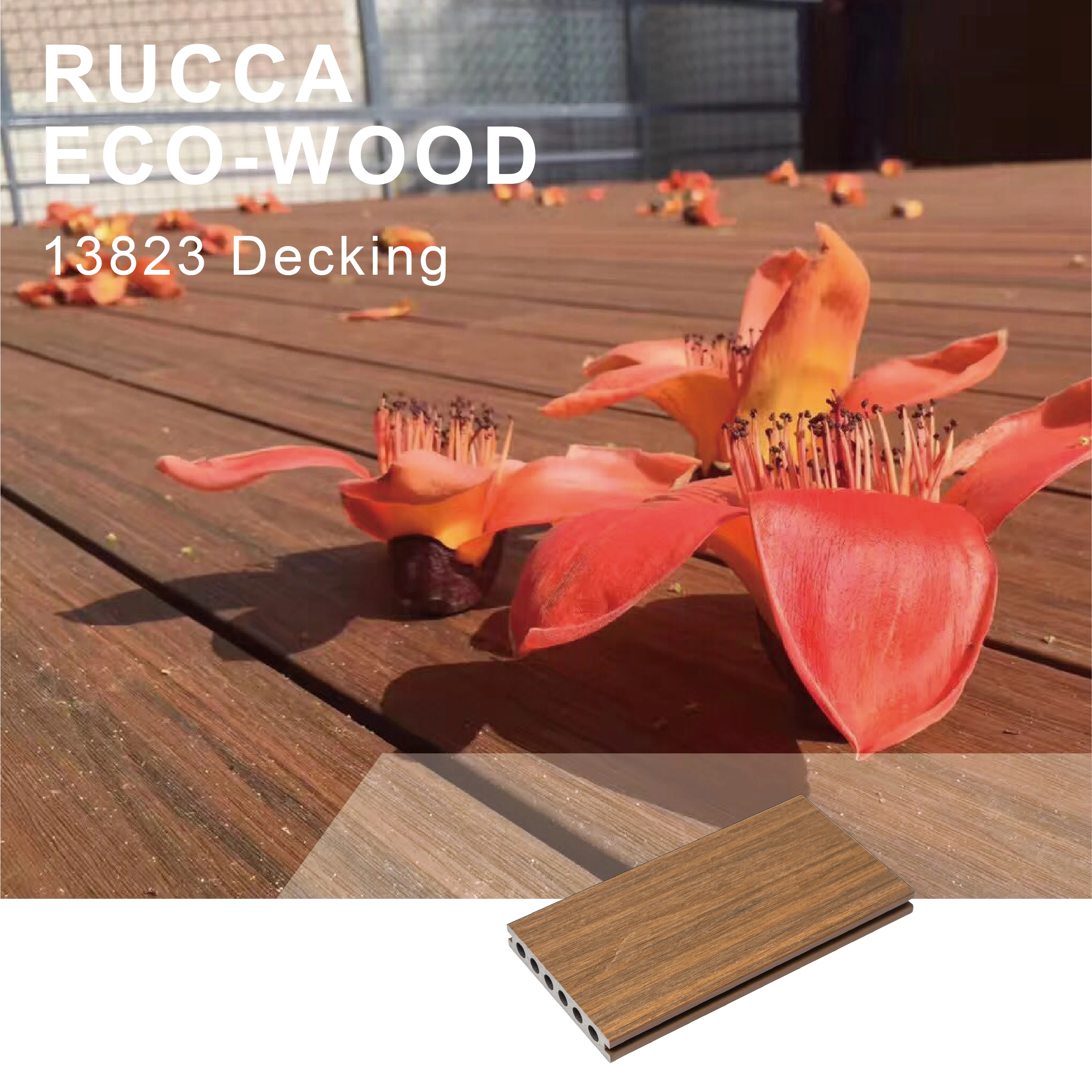 Hot Sale Black Wpc Wood Plastic Composite Decking Board 138*23mm wpc decking wood plastic composite deck