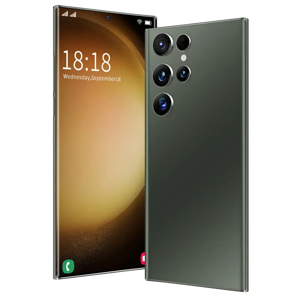 Продажа Saunsung 0riginal S24 ультра 5g смартфон Android 13 0 сотовый телефон s24 7 3 дюймов Большой экран глобальные мобильные телефоны