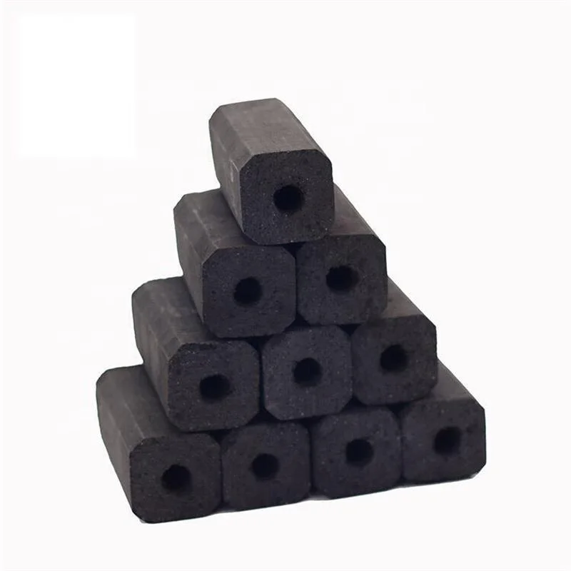 Длинная брикетка из древесного угля для барбекю