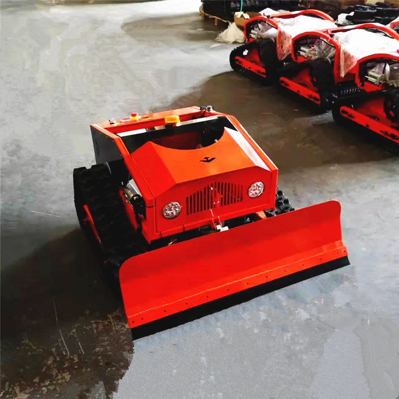Radio Control Mowers RC Slope Lawn Mower Tracked All Terrain Remote Control Robot Weed Mowing Machine