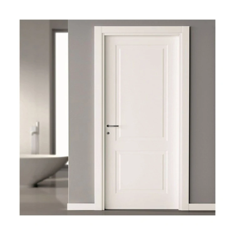 Foshan Factory Doors For Houses Interior Modern Prima Housing Interior Wooden Door  Solid Wood Interior Door