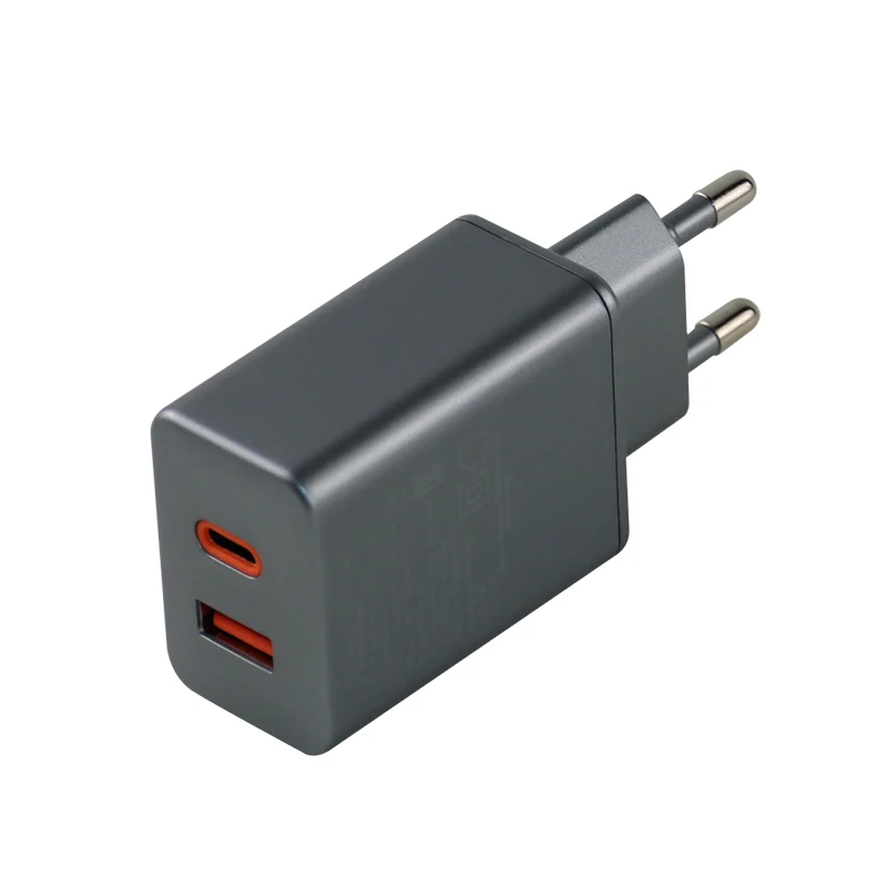 CE KC Certified 33W 30W Charger USB C PD+QC3.0 2 Ports Fast Charger Type C Europe Korean Plug For Mobile Phone Tablets Notebook