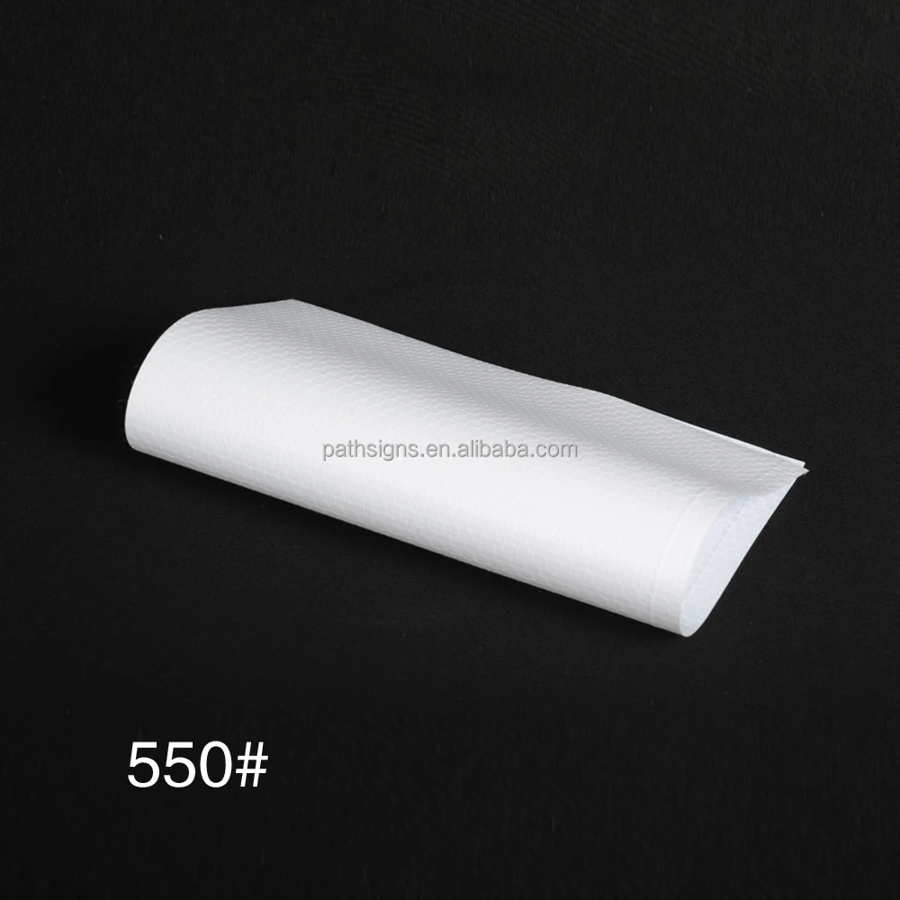 High Visibility Reflective Banner Manufacture Reflect Light Printable PVC Poster Material for Advertisement