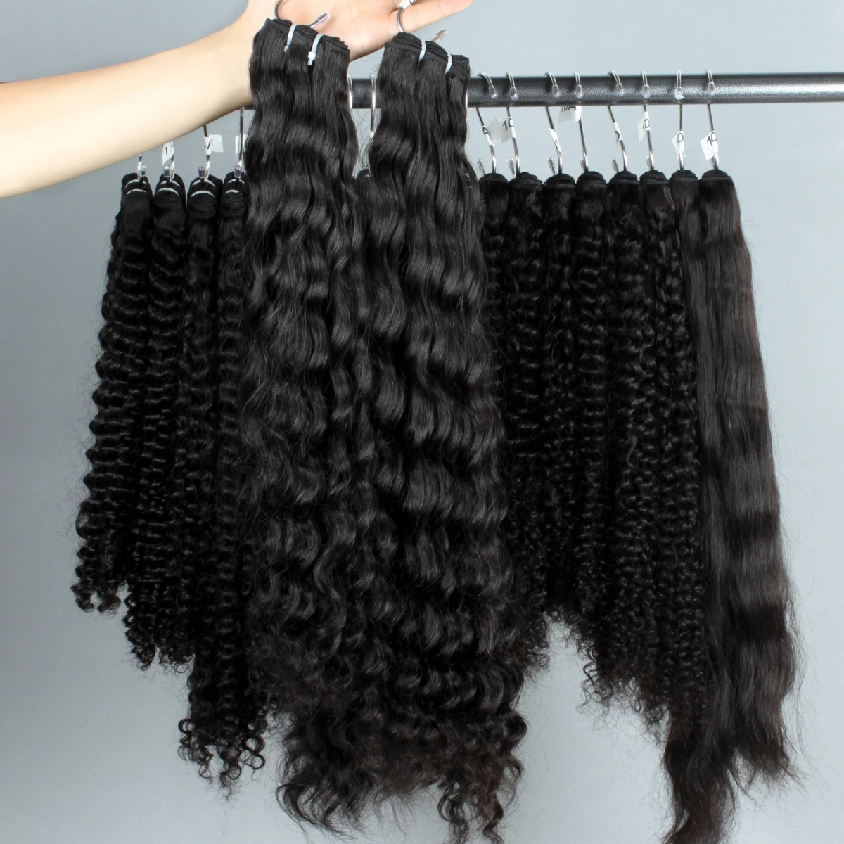 Soft Raw Vietnamese Hair Unprocessed Virgin Deep Wavy Hair Vendors Vietnamese Cuticle Aligned Raw Human Hair