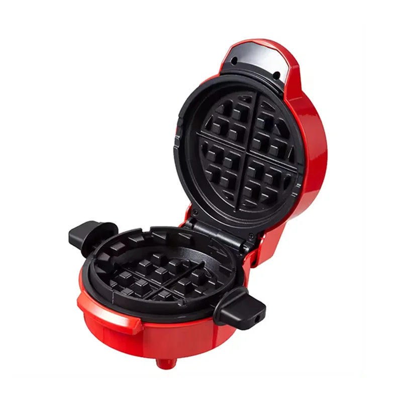 Compact Design 5.5 Inch Non-Stick Waffle Maker for 1.5-Inch Jumbo Thick Waffles, Hash Browns, Keto, Snacks, Sandwich, Eggs