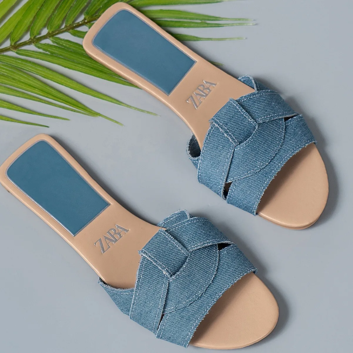 High Quality Large Size Ladies Babouches Female Summer Beach slippers Flat-soled Women Fashion Sandals