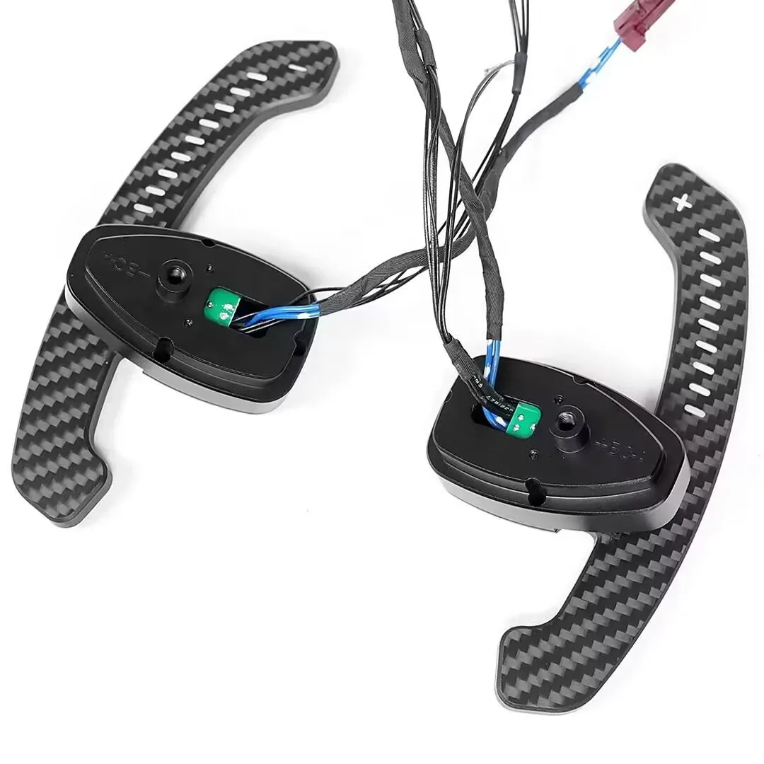 LED Carbon Magnetic Carbon Paddle Shifters For Mercedes-Benz AMG GT50 GT63 C43 C63 E53 E63 S63 A43 A45 GLC43 GLE53 GLE43 GLS63