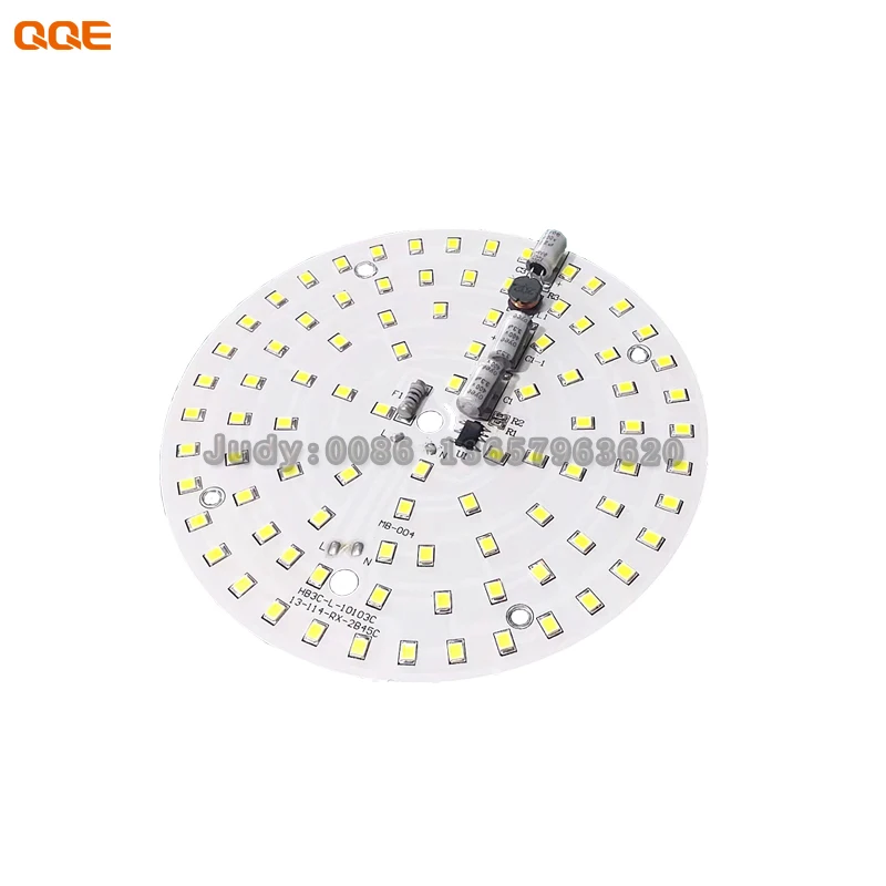 China Supply DOB IC driver ceiling round LED panel light raw materials 10W 18W 24W 36W housing slim panel light SKD