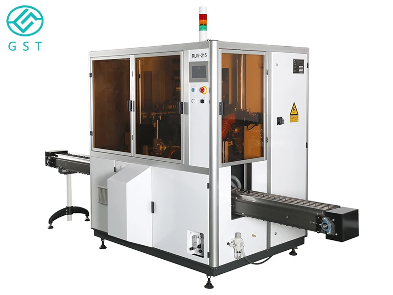 Single color Fully automatic servo screen printing machine for plastic glass Soft tube cosmetice tube screen printing machine