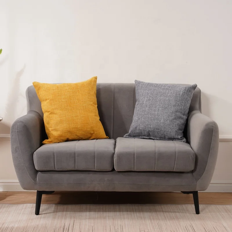 Velvet Upholstered Armchair for Home, Apartment, Dorm Living Room Sofa Simple and Comfortable Sofa Chair for Wholesale