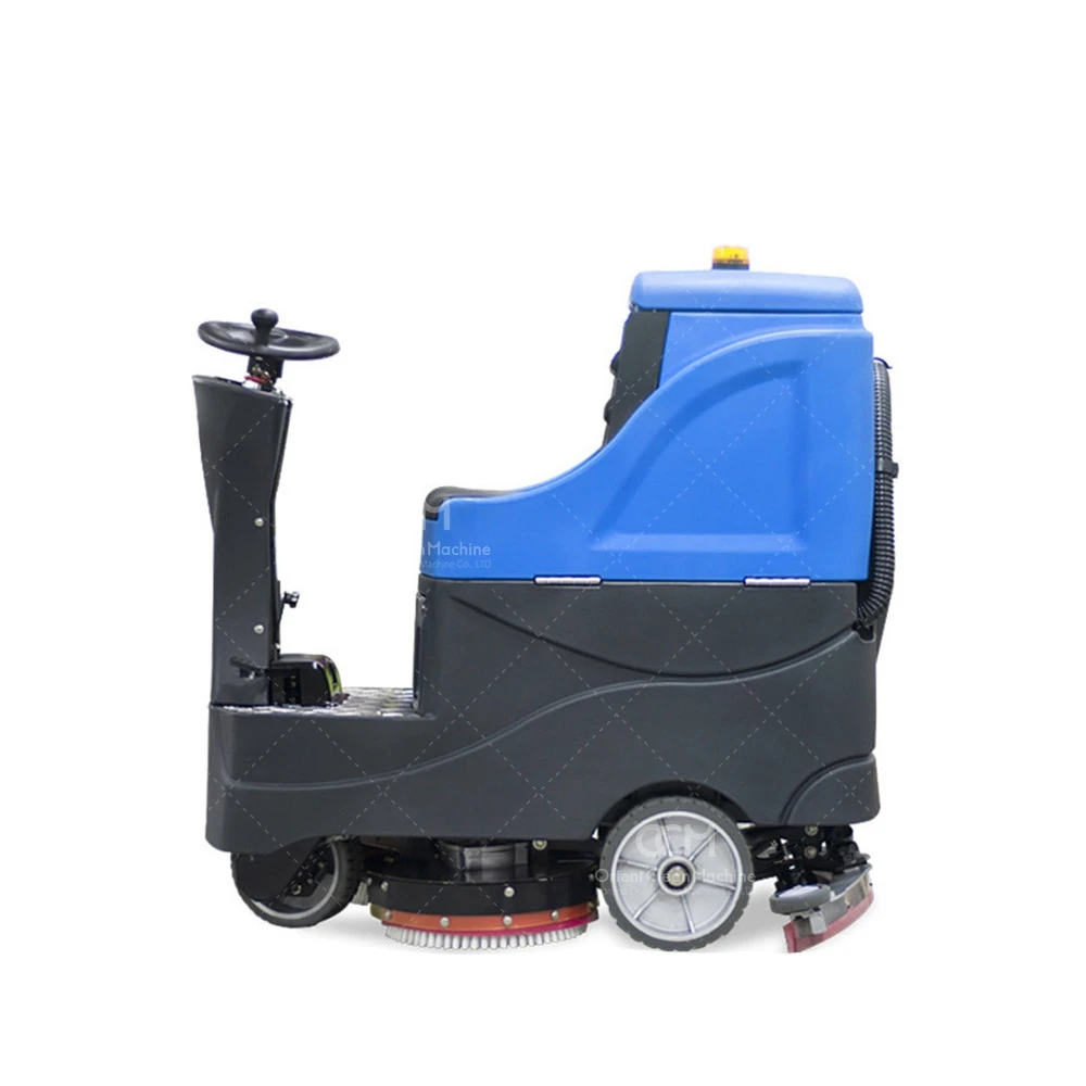V70 Hard Floor Cleaner Washer Commercial Floor Scrubber Machine Driving Type Automatic Electric Floor Scrubber