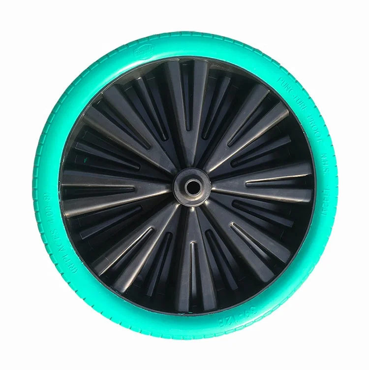 14 inch pu foam wheels   for wheelbarrow