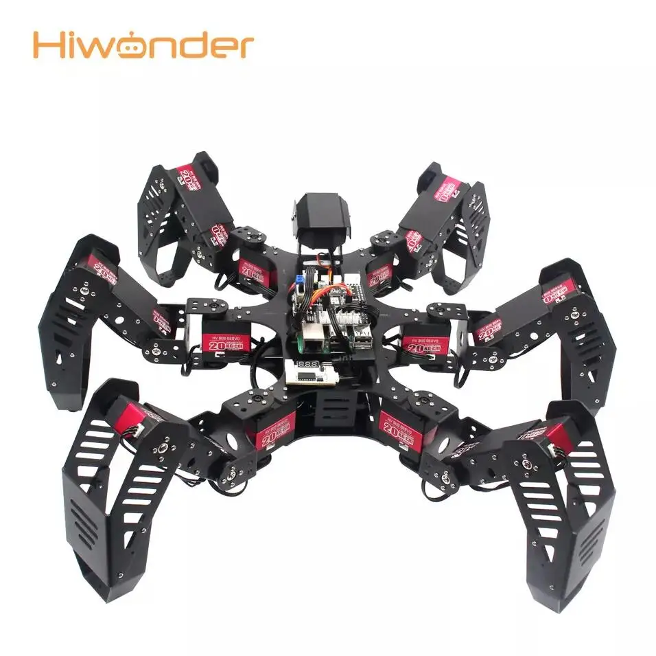 Hiwonder SpiderPi STEAM Programming Hexapod Robot Powered by Raspberry Pi in 2020