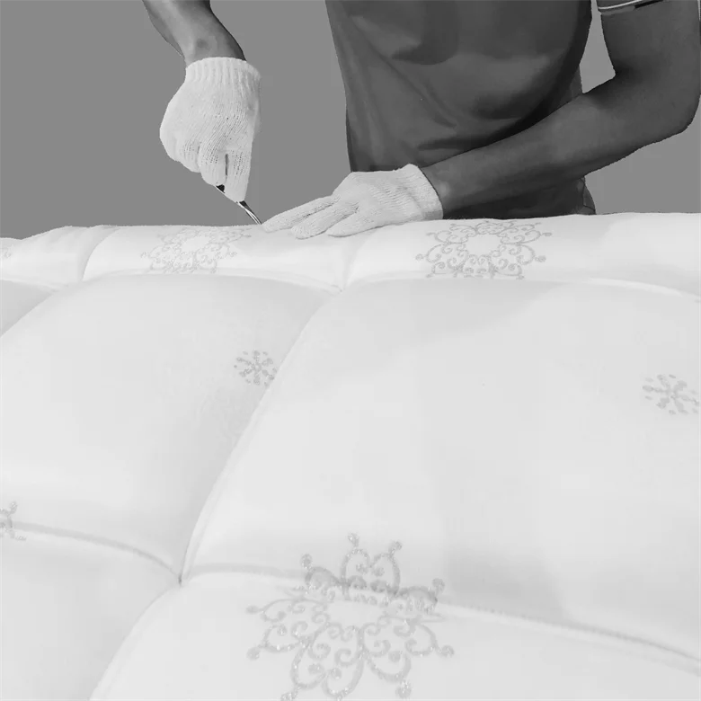 OEM/ODM European Mattress Matelas hotel Luxury SleepWell  Pocket Spring King Size Latex Memory Foam Mattress