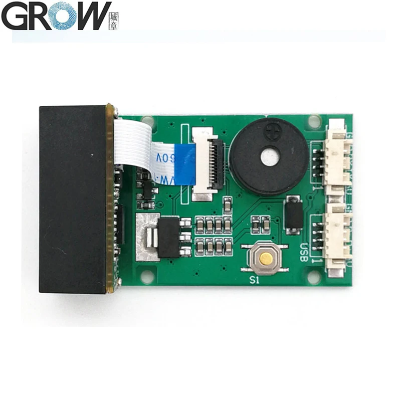 Модуль сканера Qr-кода GROW GM67 с интерфейсом USB UART и быстрой скоростью